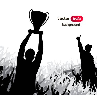 Şampiyonlar Kupası. Poster. Vektör