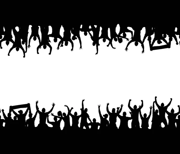 Bannière pour concerts de musique et championnats sportifs — Image vectorielle