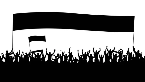 Banner pro hudební koncerty a sportovní mistrovství — Stockový vektor
