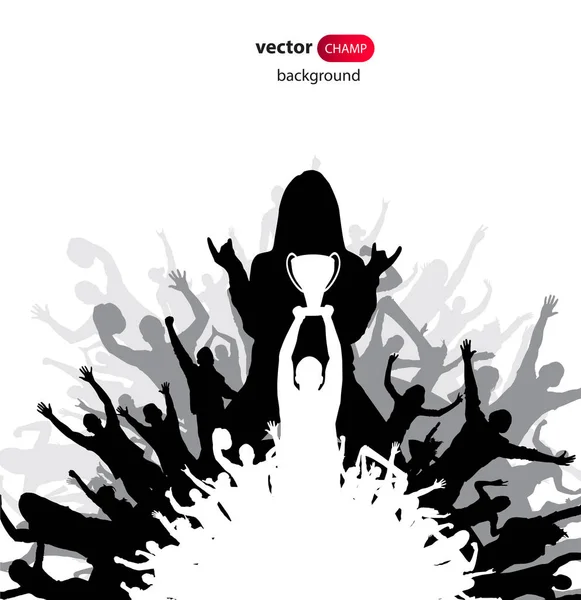 Champions Cup. Poster. Vector — Stockvector