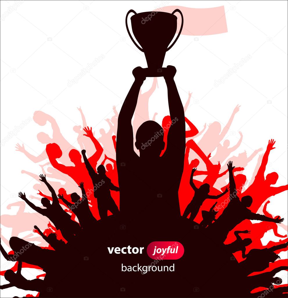 Champions Cup. Poster. Vector