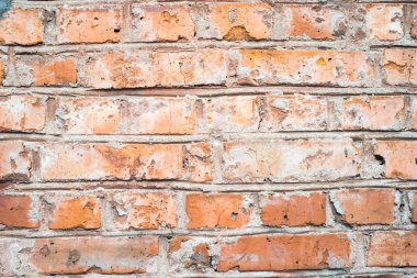 Vintage grunge ve eski kırmızı kahverengi tuğla doku arka plan duvar