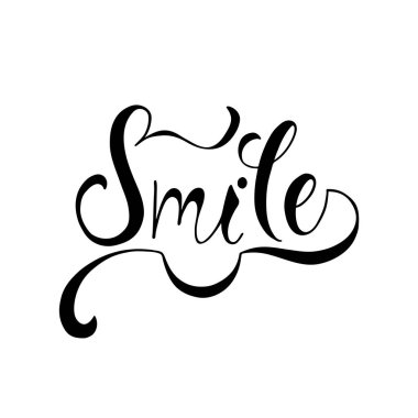 Gülümse. Mutlu hakkında ilham alıntı.