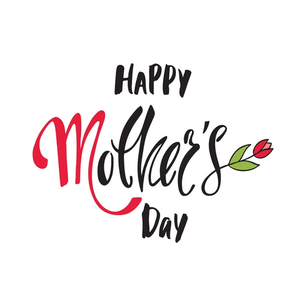 Happy Mother's Day greeting card. — Stock Vector
