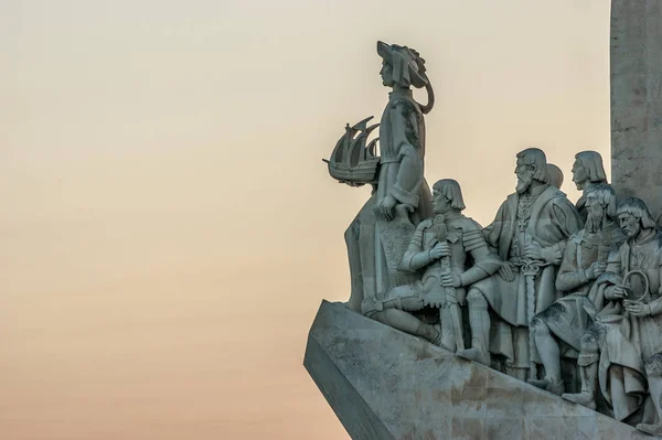 Padrao dos Descobrimentos (keşifler Anıtı) Lizbon, Portekiz heykelleri detay