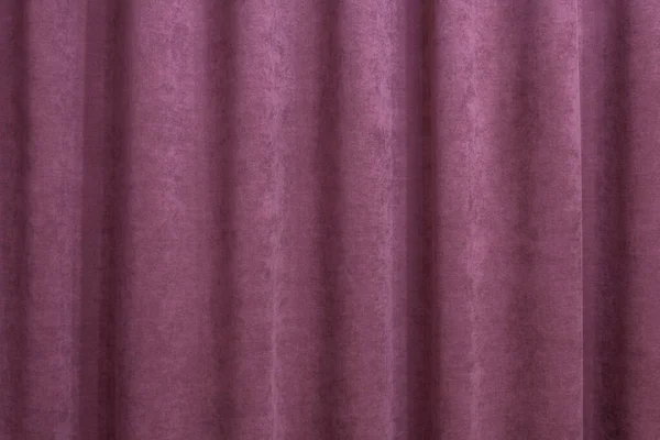 Close Purple Fabric Curtain Background — Stock Photo, Image