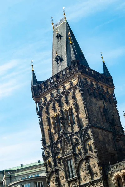 Powder Gate or Powder Tower, Praga, República Checa — Foto de Stock