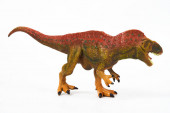 Dinoszaurusz gumi játék izolált fehér
