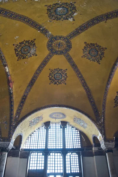 Mosquée Sainte Sophie Intérieur Intérieur Eglise Sainte Sagesse Istanbul Turquie — Photo