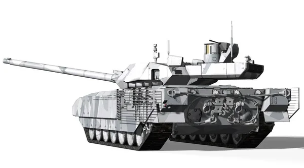 T-14 Tank, Russia - 9 maggio 2015, Mosca, Piazza Rossa, illustrazione resa 3d — Foto Stock