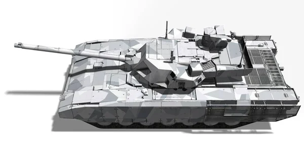 T-14 Tank, Ryssland - den 9 maj 2015, Moskva, Röda torget, 3d utsmält illustration — Stockfoto