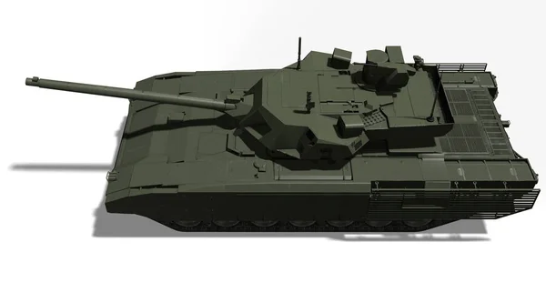 T-14 Tank, Russie - 9 mai 2015, Moscou, Place Rouge, illustration en 3D Images De Stock Libres De Droits