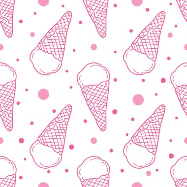 Dondurmalı vektörsüz desen.