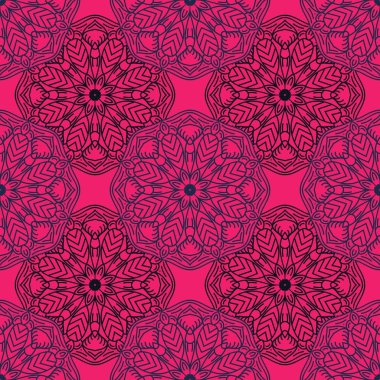 sorunsuz mandala desen.