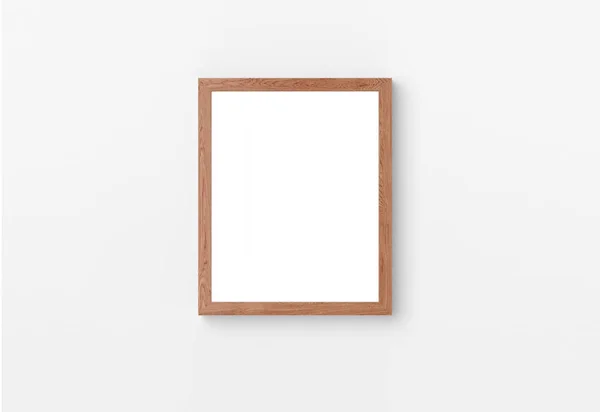 Duvardaki mockup fotoğraf çerçevesi