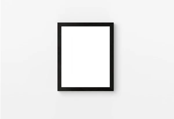 Duvardaki mockup fotoğraf çerçevesi