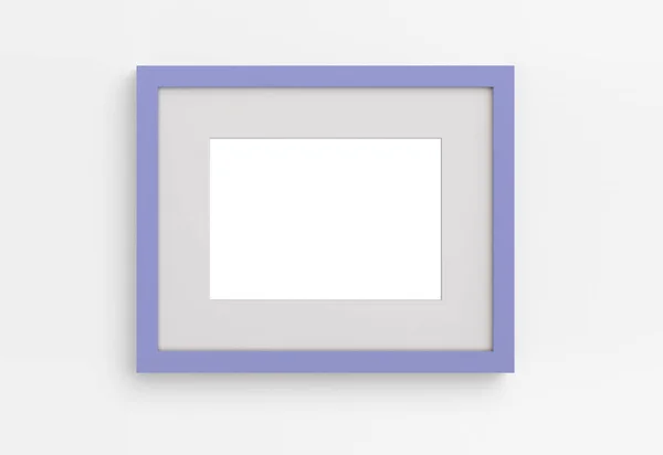 Duvardaki lavanta fotoğraf çerçevesi