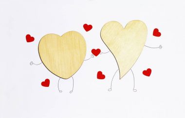 Sevgililer günü için güzel kart