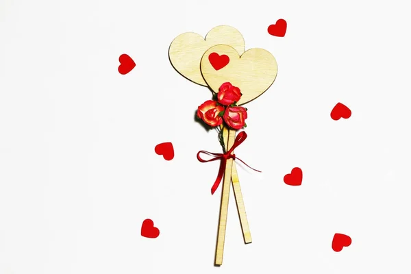 Cartão bonito para o Dia dos Namorados — Fotografia de Stock