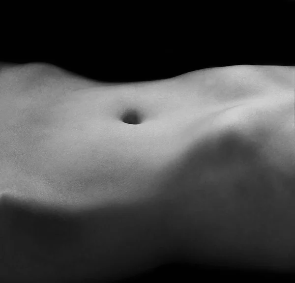 Desnudo sexy mujer cuerpo detalle — Foto de Stock