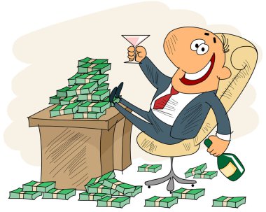 Başarılı anlaşmayı kutlaması