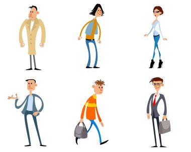 Komik moda karakterler