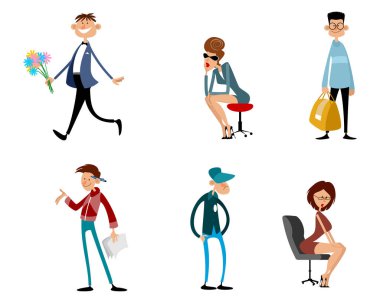 Moda komik karakterler