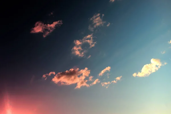 Під час заходу сонця небо фону — стокове фото