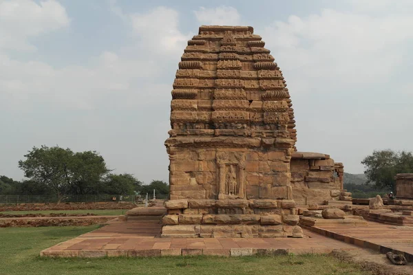 Grup Pattadakal Şehir Hindistan Tapınaklar — Stok fotoğraf