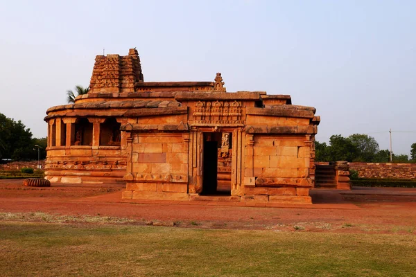 Templo Durgi Asentamiento Aykhole Del Estado Karnataka India —  Fotos de Stock