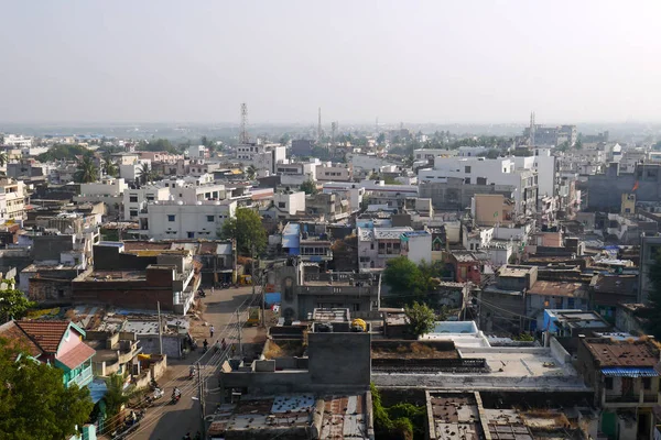 Podívejte Indické Město Bidzhapur Opevnění — Stock fotografie