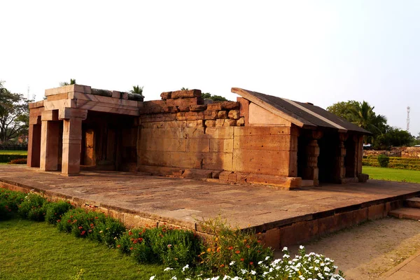 Храм Дурга Поселке Айхоле Штата Карнатака Индии — стоковое фото