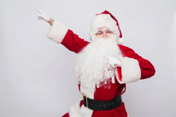 Superhéroe de Santa Claus. concepto de vacaciones de Navidad — Foto de Stock