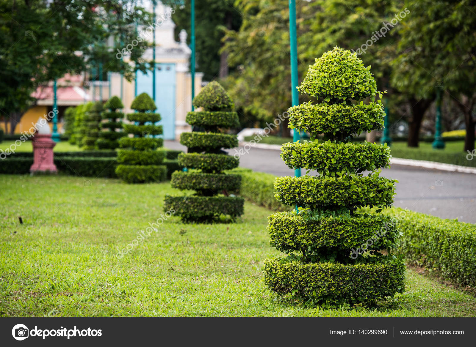 Asiatische Gartendeko Japanisch Steingarten Bambus Holz