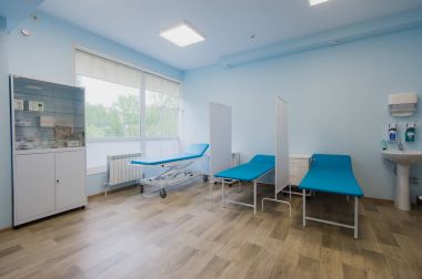 hastane cerrahi kurtarma alanında iç