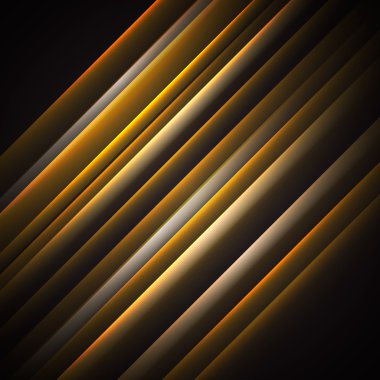 Vektör arka plan. Parlak çizgiler eğimli.