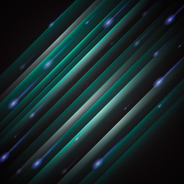 Vektör arka plan. Parlak çizgiler eğimli.