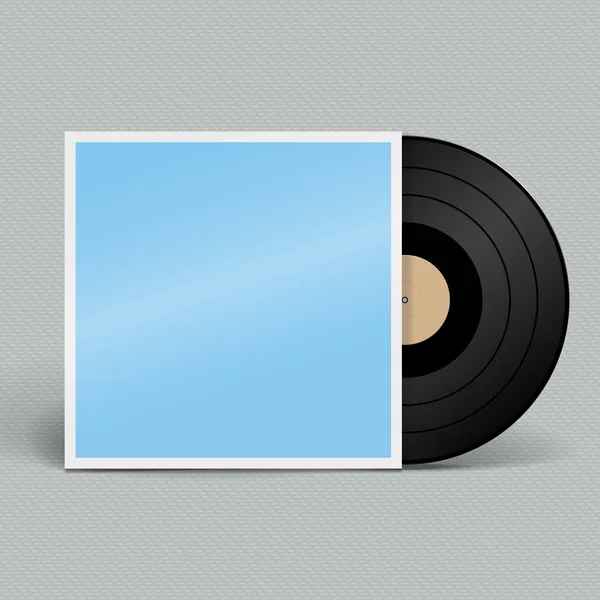 Vinyl record. Retro style. Vector illustration. — Stock Vector