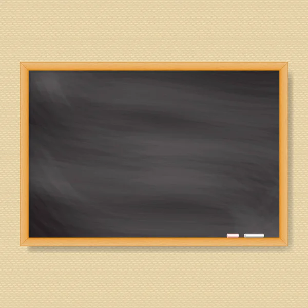 Vector Chalk Board. Vectorillustratie. — Stockvector