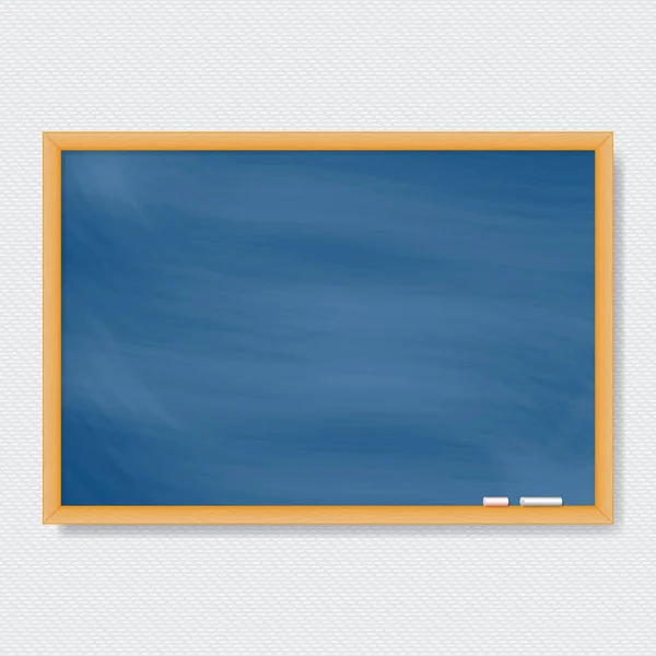 Vector Chalk Board. Vector illustration. — Stock Vector