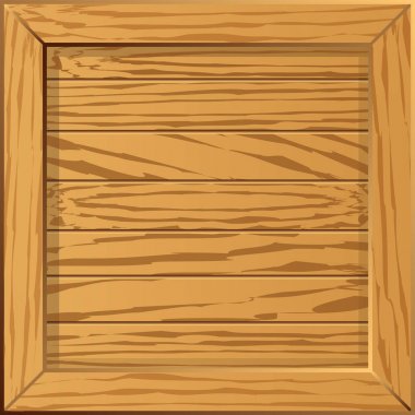Arka plan bir ahşap sandık yüzeyine taklit. Vektör çizim.