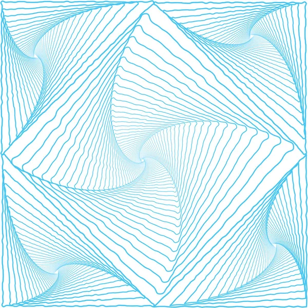 Fond vectoriel abstrait composé de lignes entrelacées. Peut être appliqué à un motif répétitif . — Image vectorielle