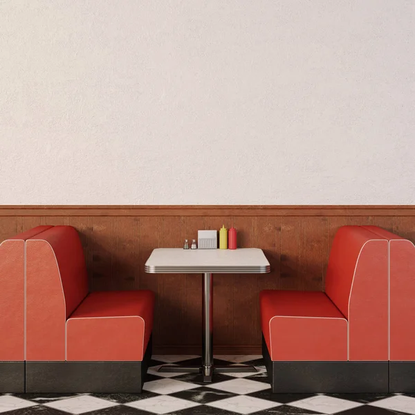 Retro Kafe İçi.