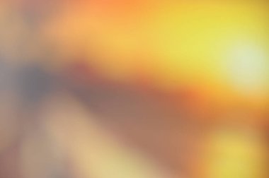 Sarı turuncu günbatımı şafak tek sesli arka plan doku bulanık 