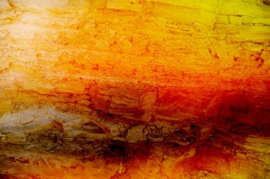 Güneş parlamak portakal pastel sarı dokulu taş duvar kil ar flare