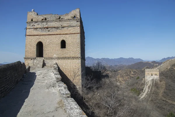 Majestuosa gran pared de china — Foto de Stock