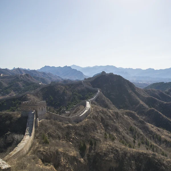 Majestic Great Wall of China — Stock Photo, Image