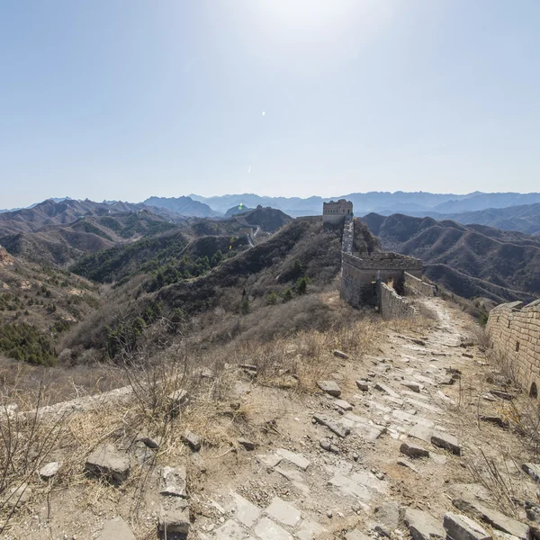 中国の壮大な万里の長城 — ストック写真