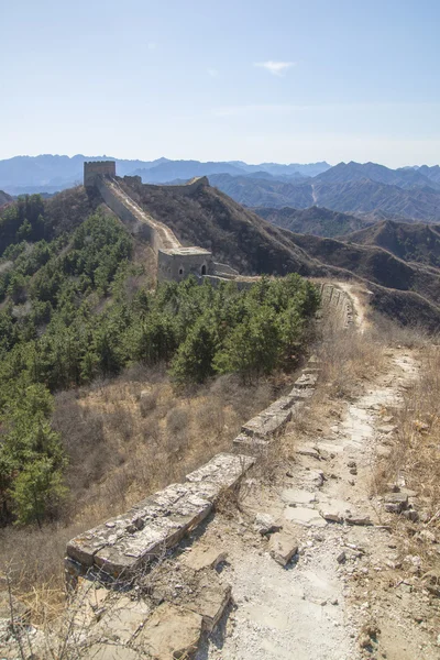 中国の壮大な万里の長城 — ストック写真