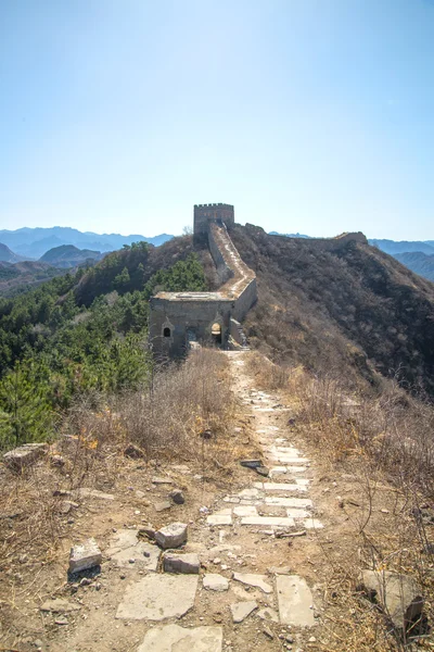 中国の壮大な万里の長城 — ストック写真